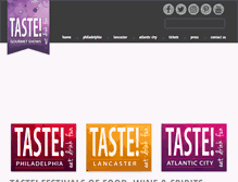 Tablet Screenshot of gourmetshows.com